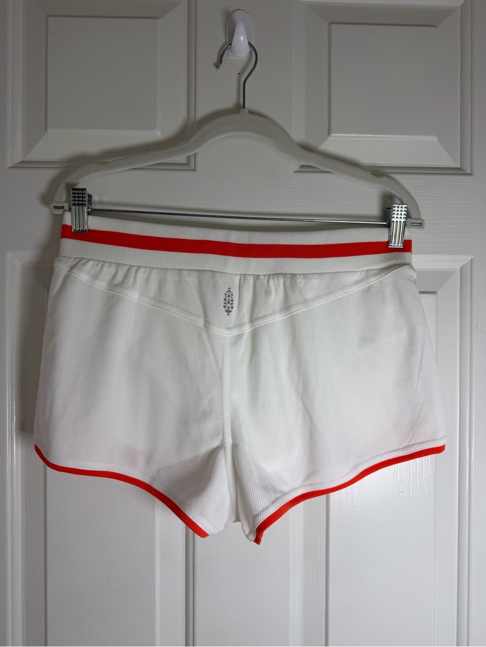 FP Movement by Free People White Shorts with Coral Trim NWOT